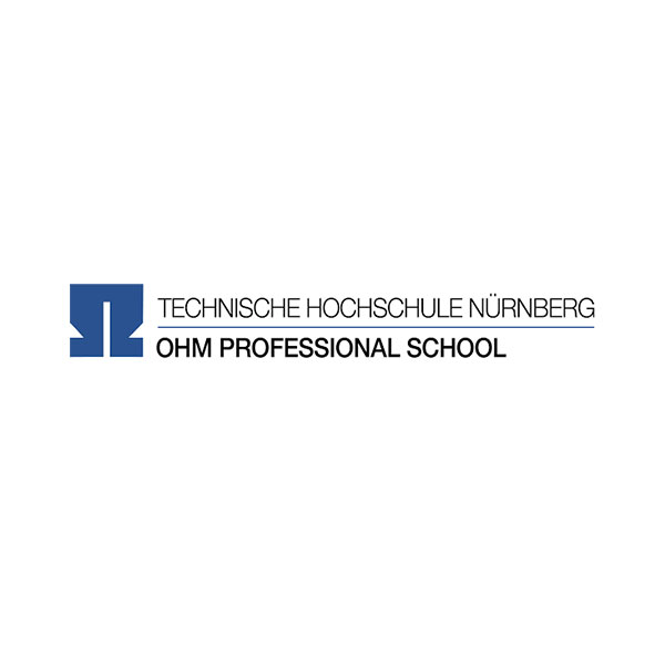 Logo der Technischen Hochschule Nürnberg, der Ohm Professional School