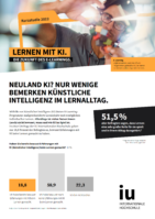 IU Internationale Hochschule Factsheet zum lernen mit KI