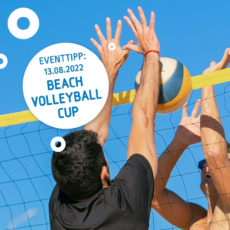 Margon Social Media Post, Thema Eventtipp Beach Volleyball Cup