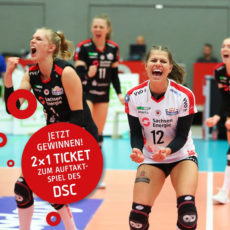 Margon Social Media Post, Thema Gewinnspiel Handballtickets