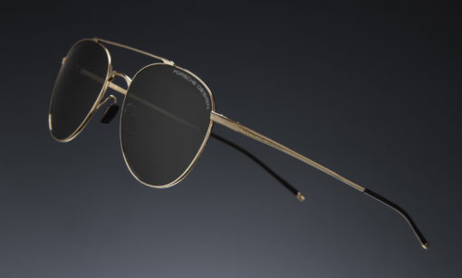 Detailaufnahme einer Brille von Porsche Design, Rodenstock