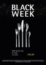 WMF Black Week Promotion A4 Aufsteller